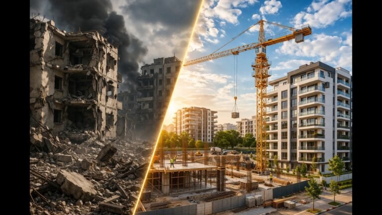 האם פגיעת טיל בבניין יכולה להפוך להזדמנות עבור התחדשות עירונית?